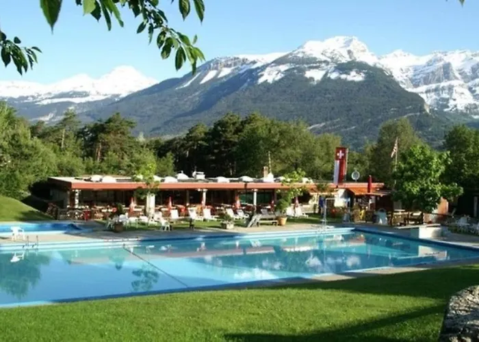 Woodmood Kamp alanı Leuk